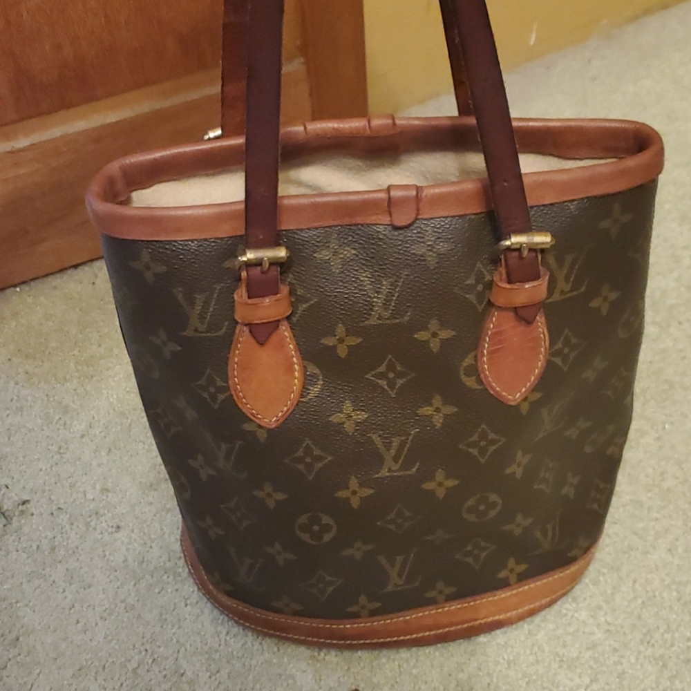 Louis Vuitton Brown Monogram Bucket Bag
